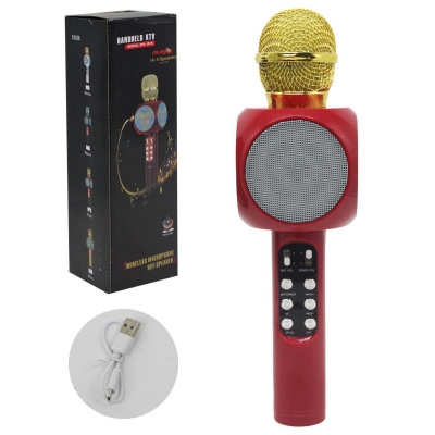 Бездротовий мікрофон, червоний MIC С48342
