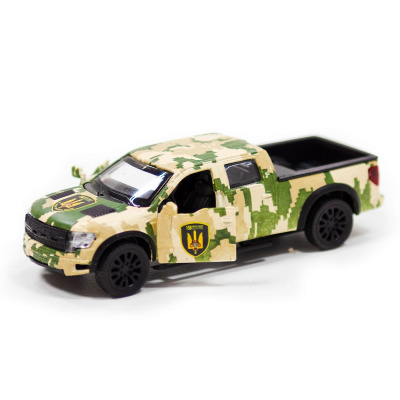 Автомодель інерційна Ford F-150 SVT Raptor Мілітарі TechnoDrive 250296