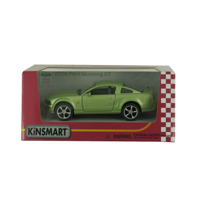 Машинка KINSMART Ford Mustang GT (зелена) Kinsmart KT5091W