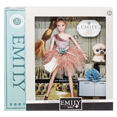Лялька Emily з домашнім улюбленцем Emily QJ103B