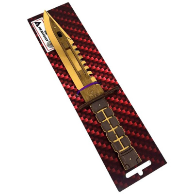 Сувенірний ніж M9 BAYONET, Gold Сувенир-Декор SO2M9-G