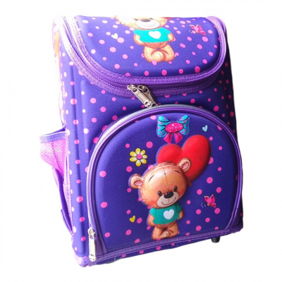 Рюкзак Ведмедик регульовані лямки, 2 відділення (26х35х17 см) MIC C65525