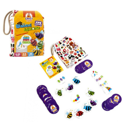 Гра в мішечку Божевільні бджоли, укр Vladi Toys VT8077-15