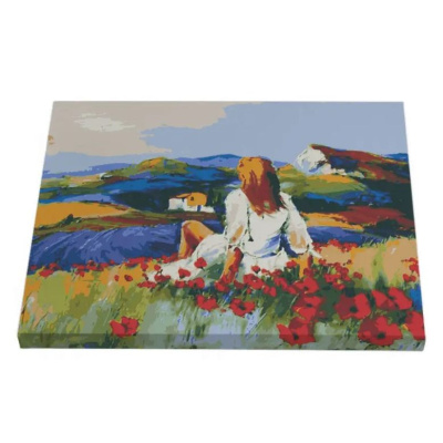 Картина по номерам з ЛАЗУРОВИЙ ПЕЙЗАЖ 40*50 см Riviera Blanca RB-0440