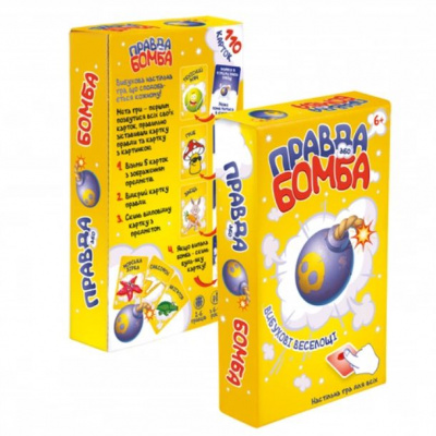 Гра дитяча настільна Правда або бомба DreamMakers 2234_C