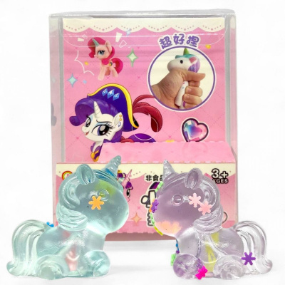 Гра антистрес “Поні - My Little Pony”, сквіш, блискітки (Мікс Видів) MIC C70676