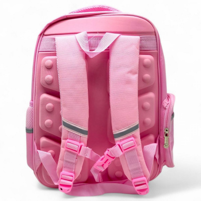 Рюкзак шкільний, 32×41×15 см (РОЖЕВИЙ) MIC C72821