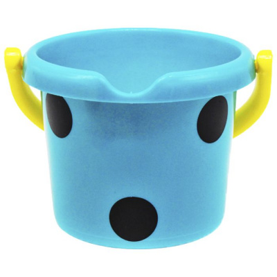 Відро пластикове Горошок (бірюзове) М.Тoys 23247