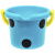 Відро пластикове Горошок (бірюзове) М.Тoys 23247