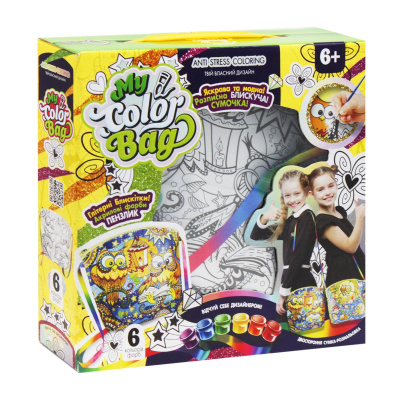 Набір для креативної творчості My Color Bag, укр Dankotoys mCOB-01-03U