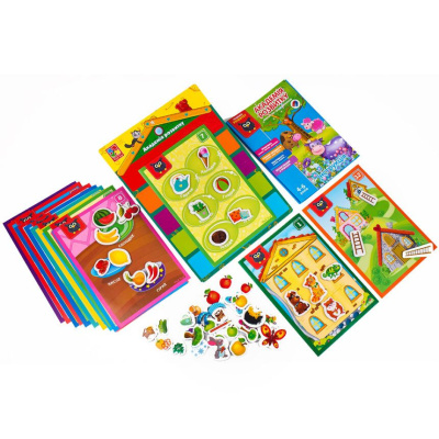 Властивості і ознаки з магнітною дошкою, укр Vladi Toys VT5412-03