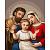 Картина по номерах Праведна Трійця 40x50 см Origami LW3243