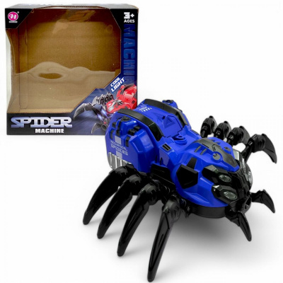 Павук музичний Spider Machine (синій) MIC HJ918K