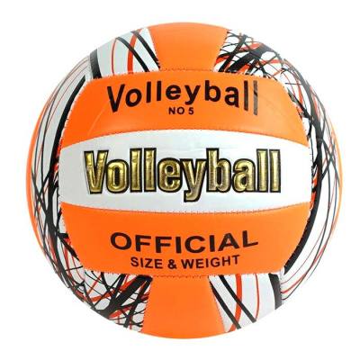 Мʼяч волейбольний, розмір №5 (помаранчевий) MIC С64685