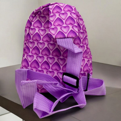 Сумочка-бананка Аніме. Куромі/Kuromi, 17 см (бузкова) MIC C68994