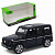 Машинка металева Mercedes G-клас із серії Автопром, двері, інерція (чорна) Автопром AP74146