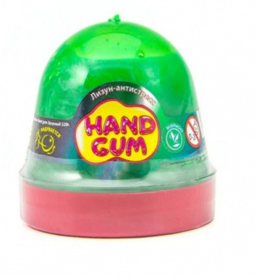 Лизун-антистрес Hand gum 120 г зелений MiC 80100
