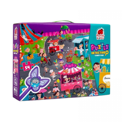 Гра настільна Пазли-детективи. Ярмарка цукерок RoterKafer RK1080-06