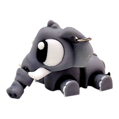 3D Брелоки CUTE PANDA / Мила ПАНДА, Keychain, 3D друк OYTOY 03016100