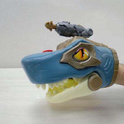 Іграшка Puppet Hand: Dino Shark, стріляє, пар, світло, звук MIC 17833