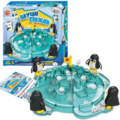 Настільна гра Влучні Сніжки, в коробці Fun Game 32193