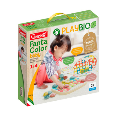 Набір для занять мозаїкою Fantacolor Baby Quercetti 84405-Q серії "Play Bio"