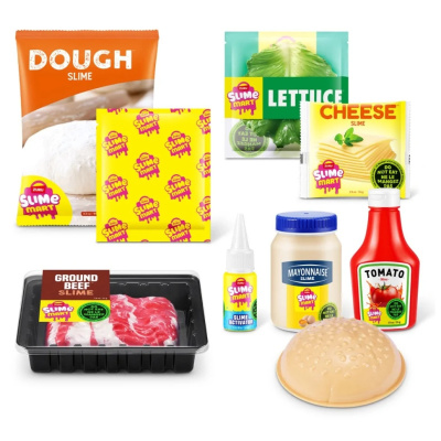 Ігровий набір зі слаймами "Бургер" Slime Mart 15905A із серії "Shopping Basket"