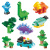 Дитячий конструктор "Dino park" 2222TXK 190 деталей Дитячий конструктор "Dino park" 2222TXK 190 деталей