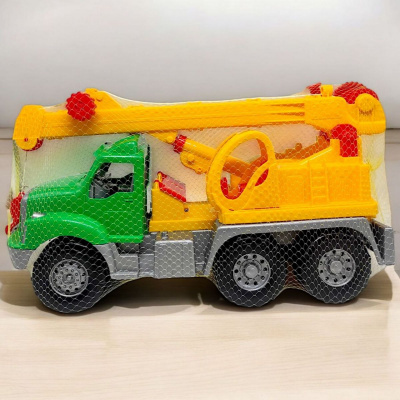 Машинка Автокран Магірус (зелена) Colorplast 0503