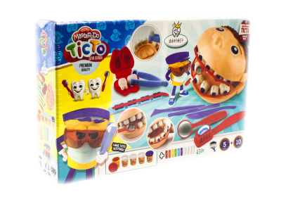 Набір тіста для ліплення Master-Do: Дантист (укр) Dankotoys TMD-12-01U