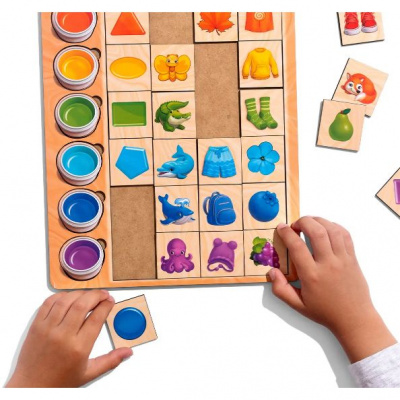 Вкладиш-сортер Асоціації по кольорам Ubee ПСД268