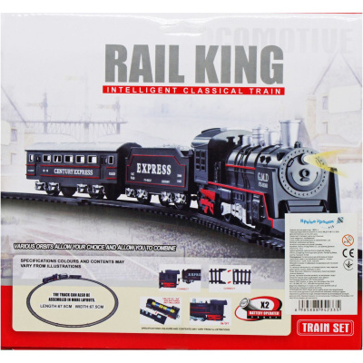 Залізниця Rail King, світло, звук LCF 19051-1