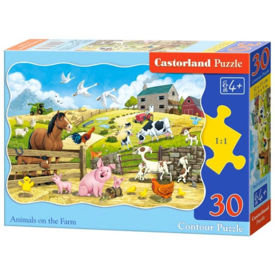 Пазли Ферма, 30 елементів Castorland B-03815