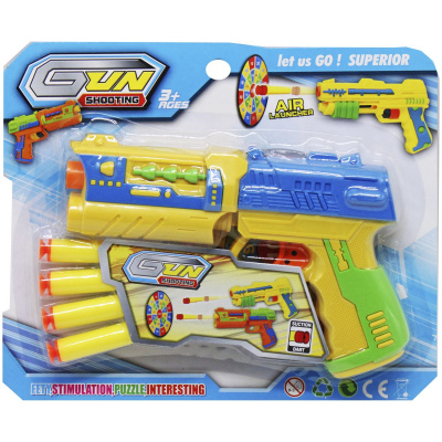 Бластер на поролонових патронах Gun Shooting MIC 555-2