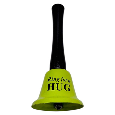 Дзвіночок довгий HUG 12,5 см (САЛАТОВИЙ) MIC PR2370