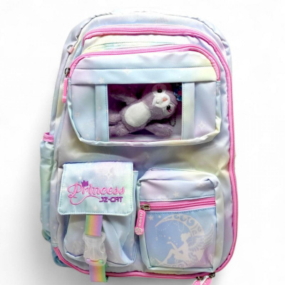 Рюкзак шкільний 30×46×17 см (БЛАКИТНИЙ) MIC C72847