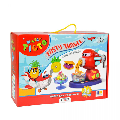 Набір для творчості Містер тісто. Tasty travel, укр Strateg 41038