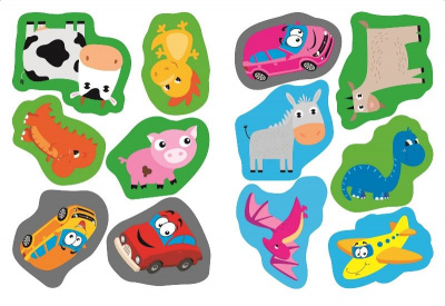 Книга Я наклеюю наліпки: Грайливі динозаврики (укр) Торсинг К00118