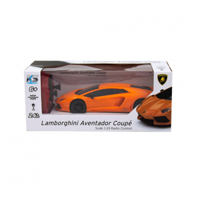 Автомобіль на радіокеруванні LAMBORGHINI AVENTADOR LP 700-4 KS DRIVE 124GLBO світяться фари