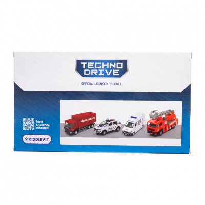 Ігровий набір автомоделей "Автоперевізник Sсania" 250430U масштаб 1:64