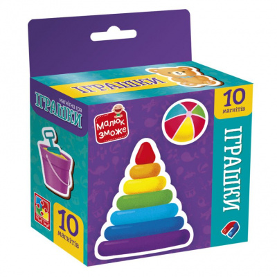 Гра розвиваюча (набір магнітів) Іграшки Vladi Toys VT3106-33