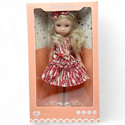Лялька Sennby Baby (35 см) в коробці, рухомі деталі Sennby MN336