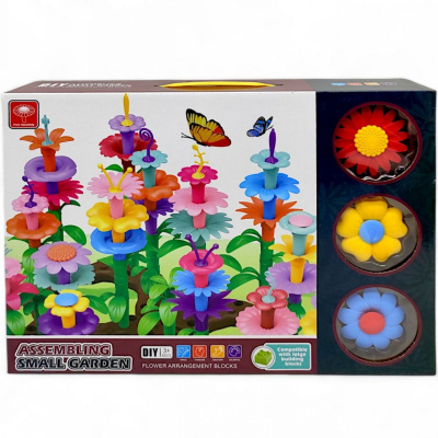 Конструктор Small Garden 133 деталі Free Assembly Y2255