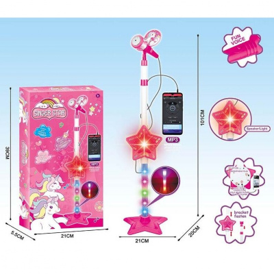 Мікрофон інтерактивний Super Star на стійці MIC HD8856