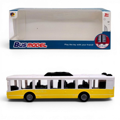 Автобус інерційний, в коробці (ЖОВТИЙ) MIC DD2813A