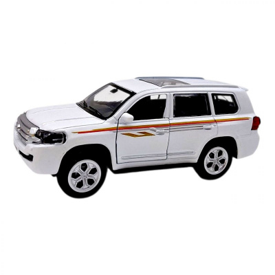 Автомодель - TOYOTA S2 LAND CRUISER (БІЛА) MIC KM250250S2