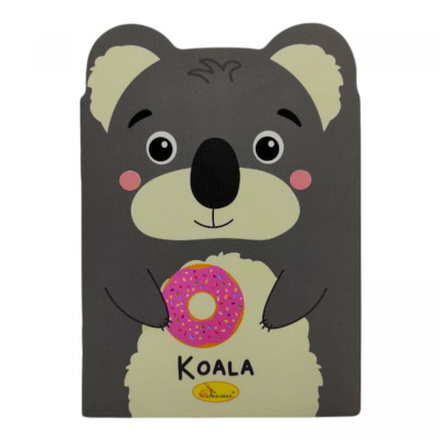 Блокнот з вушками KOALA 24 аркушів 11x16 Апельсин АП-1803
