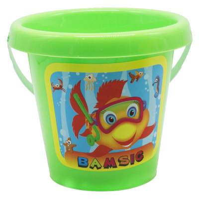 Відро для піску Класік-1, зелене Bamsic 012/7