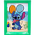 Алмазна мозаїка в рамці Стіч / Stitch (ЗЕЛЕНИЙ) MIC mzsti