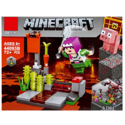 Дитячий конструктор "Minecraft" 44093B-1, 72 деталі